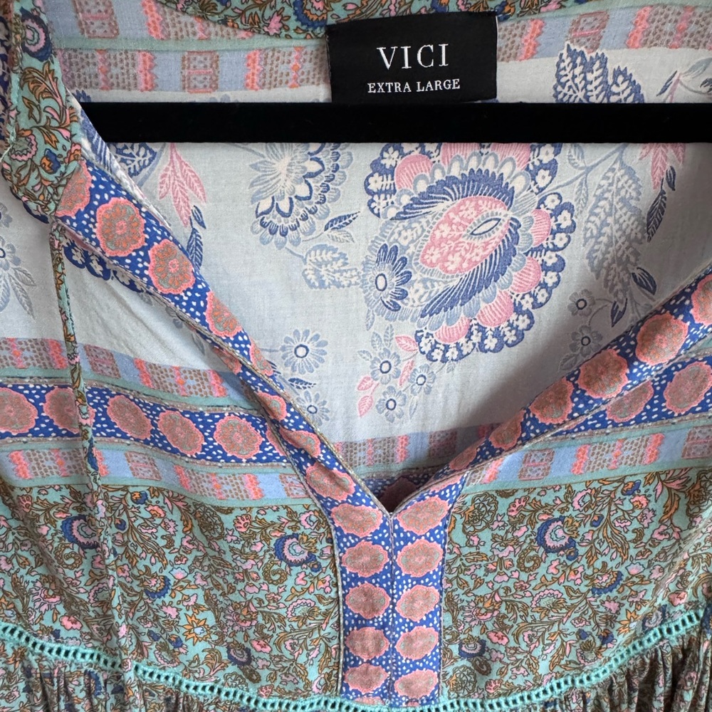 VICI Women's Boho Blouse XL - Picture 3 of 5